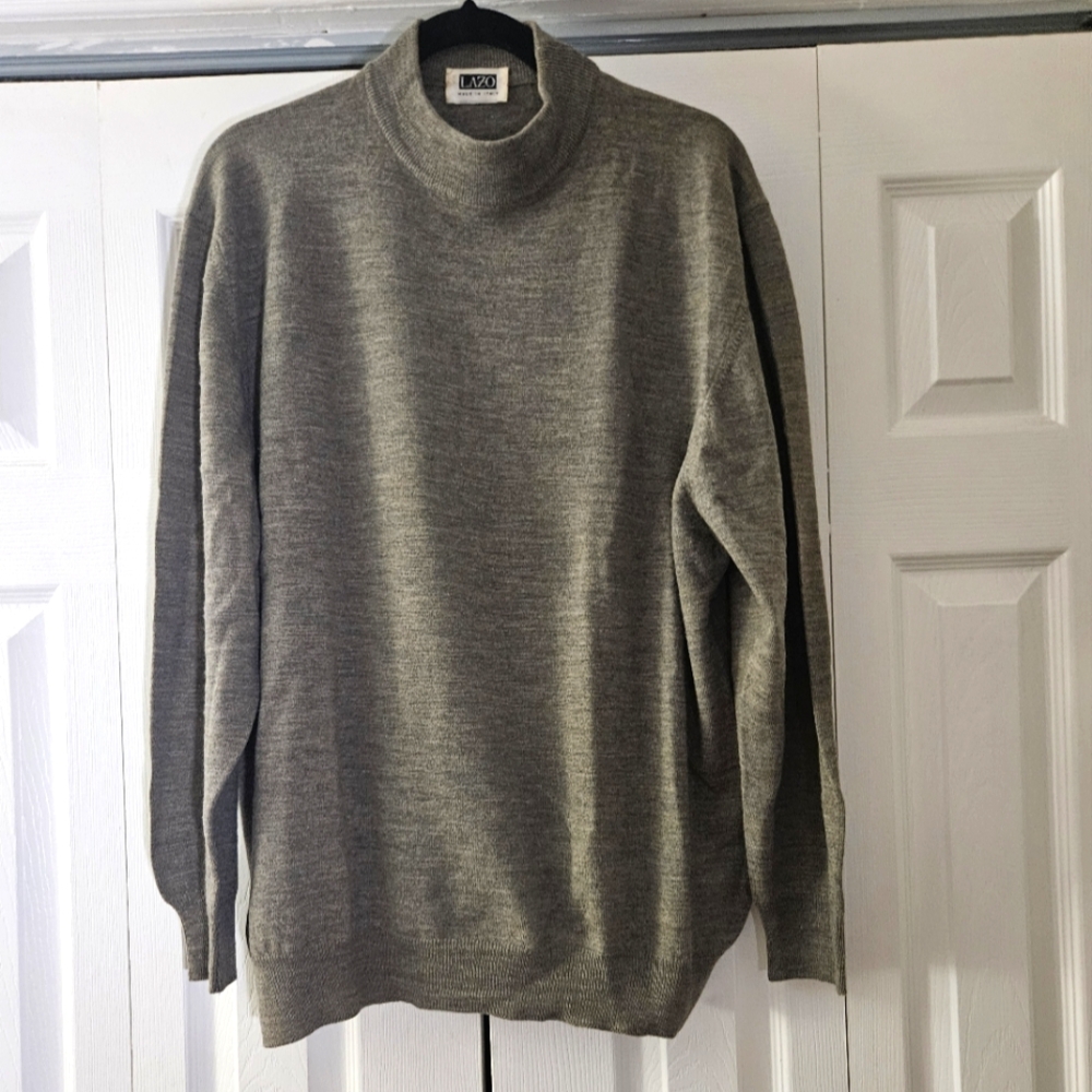 Vintage Lazo 100% Italian  Wool Sweater